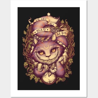 Cheshire Cat Posters and Art